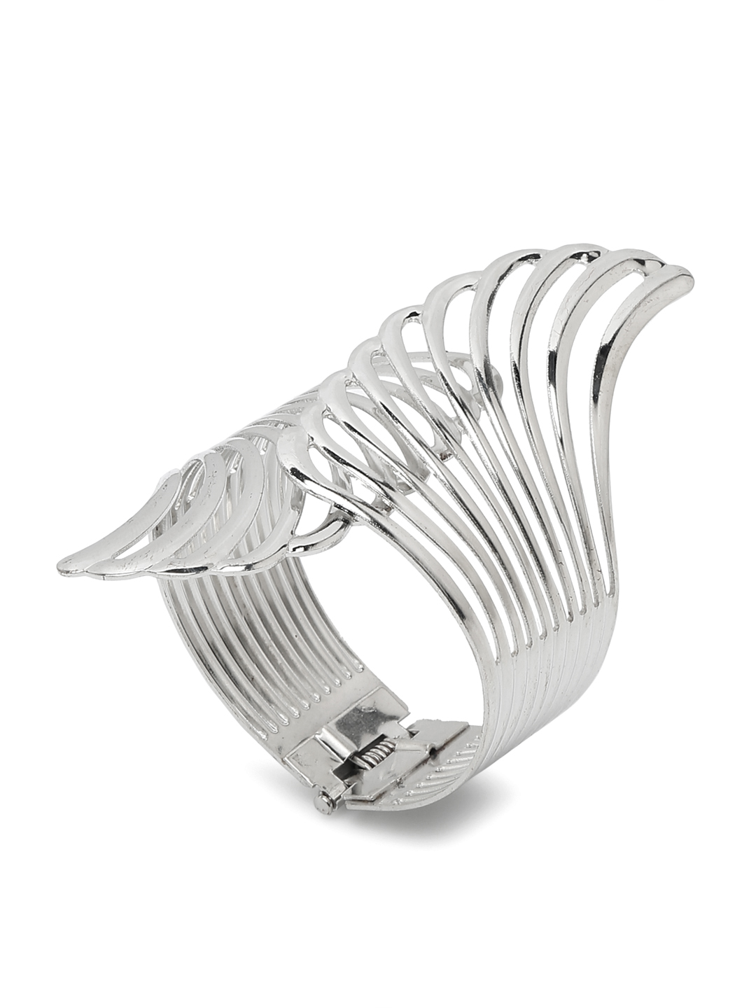 YouBella Jewellery Combo of 3 Cuff Bracelet Bangle for Girls and Women (Multi) (YBBN_91969)
